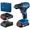 BOSCH GSR 185-LI PROFESSIONAL Aku wiertarko-wkrętarka,2x2Ah, GAL 18V-20,walizka 06019K3000 BOSCH GSR 185-LI PROFESSIONAL Aku wiertarko-wkrętarka,2x2Ah, GAL 18V-20,walizka 06019K3000